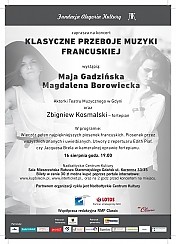 Bilety na koncert Klasyczne Przeboje Muzyki Francuskiej - Maja Gadzińska i Magdalena Borowiecka w Gdańsku - 16-08-2015