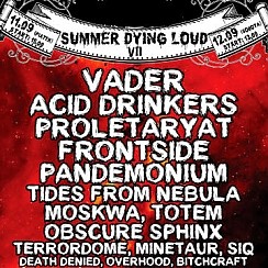 Bilety na koncert Summer Dying Loud 2015 - Dzień 1 w Aleksandrowie Łódzkim - 11-09-2015