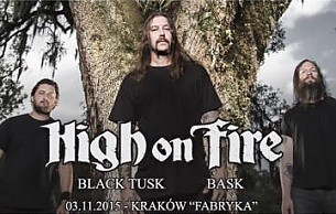 Bilety na koncert High On Fire, Major Kong, Bask - Sprzedaż zakończona! w Krakowie - 03-11-2015