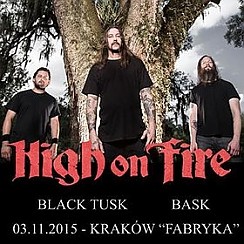 Bilety na koncert High On Fire w Krakowie - 03-11-2015