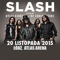 Bilety na koncert SLASH feat. Myles Kennedy and The Conspirators + support w Łodzi - 20-11-2015