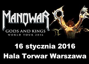 Bilety na koncert Manowar w Warszawie - 16-01-2016
