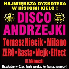 Bilety na koncert Disco Andrzejki w Kielcach - 28-11-2015