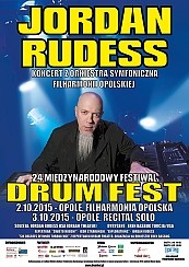 Bilety na koncert Jordan Rudess z Orkiestrą Symfoniczną Filharmonii Opolskiej - XXIV DRUM FEST w Opolu - 02-10-2015