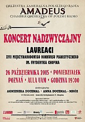 Bilety na koncert nadzwyczajny w Poznaniu - 26-10-2015