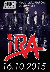 Bilety na koncert IRA w Krakowie - 16-10-2015