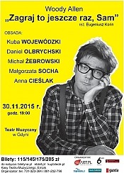Bilety na spektakl Zagraj to jeszcze raz, Sam - Gdynia - 30-11-2015