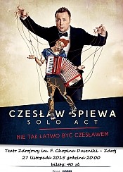 Bilety na koncert Czesław Śpiewa SOLO ACT w Polanicy Zdroju - 27-11-2015