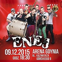 Bilety na koncert ENEJ, koncert w ramach cyklu imprez "NIEĆPA" w Gdyni - 09-12-2015