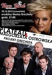 Bilety na koncert PLATEAU & MAŁGOSIA OSTROWSKA „PROJEKT GRECHUTA” w Łodzi - 10-12-2015