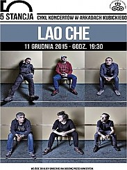 Bilety na koncert LAO CHE w Warszawie - 11-12-2015