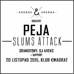 Bilety na koncert  Peja Slums Attack w Krakowie - 20-11-2015