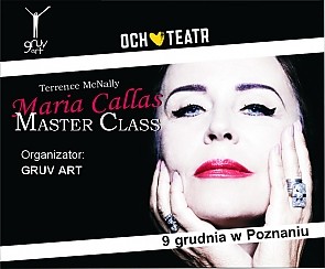 Bilety na spektakl MARIA CALLAS. MASTER CLASS - Poznań - 09-12-2015