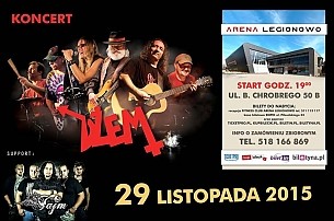 Bilety na koncert DŻEM - Koncert legendy polskiego rocka, polskich Roling Stonsów - zespołu DŻEM. w Legionowie - 29-11-2015