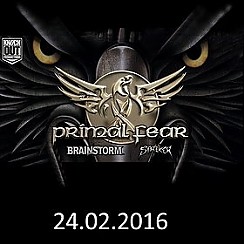Bilety na koncert Primal Fear + Brainstorm + Striker w Krakowie - 24-02-2016