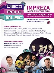 Bilety na koncert Andrzejkowe Disco Party  w Warszawie - 24-11-2015