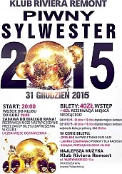 Bilety na koncert Piwny Sylwester w Klubie Remont w Warszawie - 31-12-2015