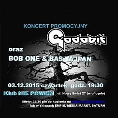 Bilety na koncert Bob One & Bas Tajpan, Gadabit w Warszawie - 03-12-2015