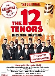 Bilety na koncert 12 TENORÓW w Białymstoku - 16-03-2016