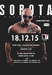 Bilety na koncert SOBOTA w Warszawie - 18-12-2015