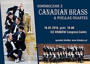 Bilety na koncert Noworocznie z Canadian Brass w Krakowie - 16-01-2016