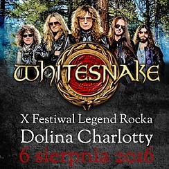 Bilety na 10.Festiwal Legend Rocka: Whitesnake, support: The Answer