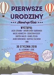 Bilety na kabaret Pierwsze urodziny Stand-up Cisie! w Halinowie - 30-01-2016