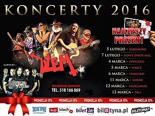 Bilety na koncert DŻEM - Jubileuszowy koncert zespołu Dżem w Wągrowcu - 09-01-2016