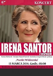 Bilety na koncert Irena Santor z zespołem w Krakowie - 13-03-2016