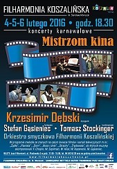 Bilety na koncert Mistrzom kina w Koszalinie - 04-02-2016