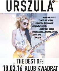 Bilety na koncert Urszula - The Best of, support: Rusty Cage w Krakowie - 18-03-2016