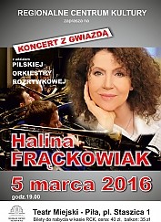 Bilety na koncert Halina Frąckowiak w Pile - 05-03-2016
