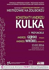 Bilety na koncert KONSTANTY ANDRZEJ KULKA I PRZYJACIELE w Warszawie - 13-02-2016