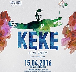 Bilety na koncert  KęKę - Nowe Rzeczy @ Piła - 15-04-2016