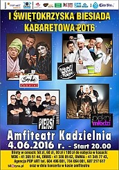 Bilety na kabaret I Świętokrzyska Biesiada Kabaretowa w Kielcach - 04-06-2016