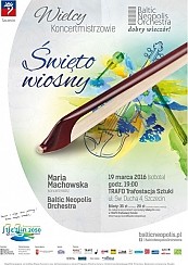 Bilety na koncert Wielcy Koncertmistrzowie - Święto wiosny w Szczecinie - 19-03-2016