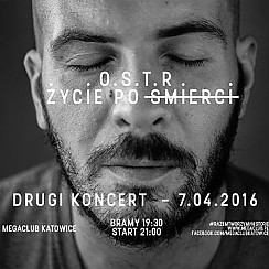 Bilety na koncert O.S.T.R. (OSTR) - Koncert wyprzedany! w Katowicach - 08-04-2016
