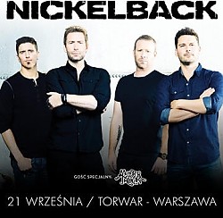 Bilety na koncert Nickelback w Warszawie - 21-09-2016