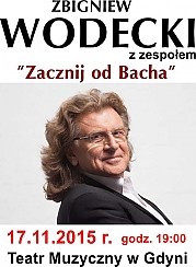 Bilety na koncert Zbigniew Wodecki z Zespołem - koncert "Zacznij od Bacha" w Sopocie - 08-07-2016