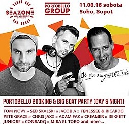 Bilety na koncert Portobello Booking & BIG BOAT PARTY (DAY & NIGHT) / SeaZone Music & Conference 2016  w Sopocie - 11-06-2016