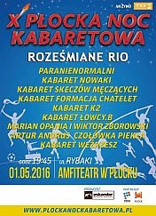 Bilety na kabaret X Płocka Noc Kabaretowa - Roześmiane Rio - realizacja TVP2 - 01-05-2016