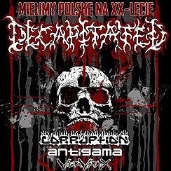 Bilety na koncert Decapitated, Corruption, Antigama, Vervrax w Warszawie - 20-11-2016