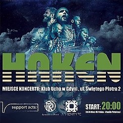 Bilety na koncert Haken, Rendezvous Point, Arkentype w Gdyni - 12-06-2016