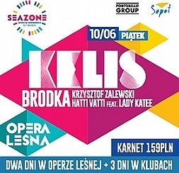 Bilety na koncert Kelis / Brodka / Krzysztof Zalewski / Hatti Vatti / SeaZone 2016 w Sopocie - 10-06-2016