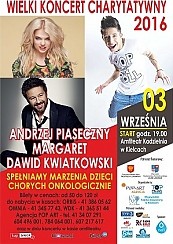 Bilety na koncert Wielki Koncert Charytatywny 2016 w Kielcach - 03-09-2016