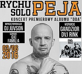 Bilety na koncert Rychu Peja Solo Premiera albumu "DDA" w Rzeszowie - 03-06-2016