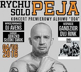 Bilety na koncert Rychu Peja Solo Premiera albumu "DDA" w Krakowie - 04-06-2016