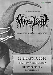 Bilety na koncert GHOST BATH + Hegemone / 18.08.2016 / CHMURY / Warszawa - 18-08-2016