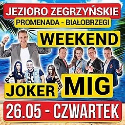 Bilety na koncert JEZIORO ZEGRZYŃSKIE| INWAZJA DISCO! w Białobrzegach - 26-05-2016