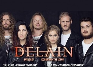 Bilety na koncert Delain, Evergrey, Kobra and the Lotus w Krakowie - 20-10-2016